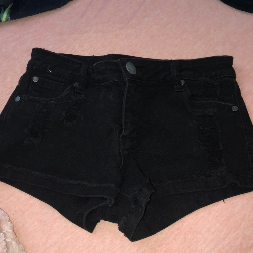 Black shorts